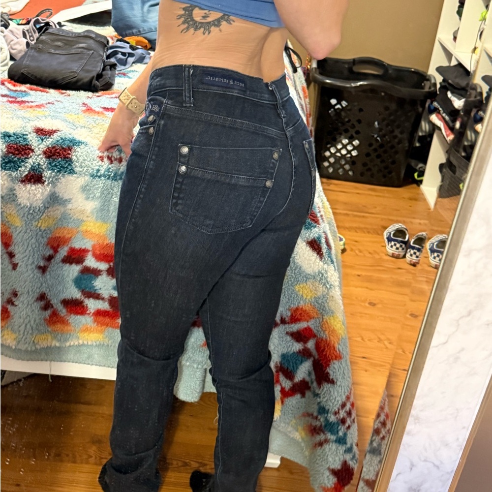 Rock Revival Dark Wash Jeans
